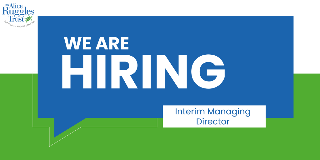 A banner advertising how we're hiring for the Interim Managing Director Position